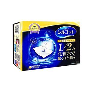 Japan Unicharm Moisturizing Cotton Pad, Facial Cotton Pad (40Sheets*36Boxes)